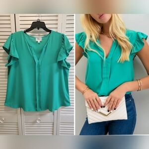 PERCH BY BLU PEPPER TOP NWOT